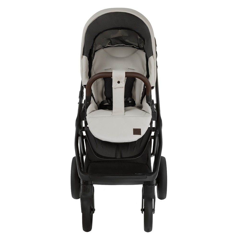 Коляска 2 в 1 Roan Esso Leather, Island Stone / Серый