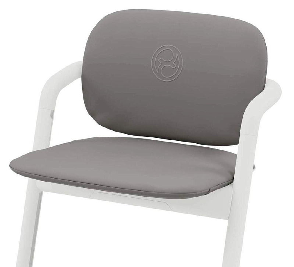 Стульчик для кормления Cybex Lemo 4 в 1 с мягкими чехлами Comfort Inlay Suede Grey/Suede Grey