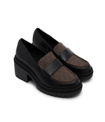 Кожаные мокасины Michael Kors - коричневый(40F3RCMP1B)