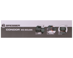 Зрительная труба Bresser Condor 20–60x85, прямая