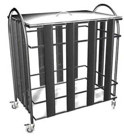 Столик-тележка для хозяйственных нужд СИ-2-01 (ХН)