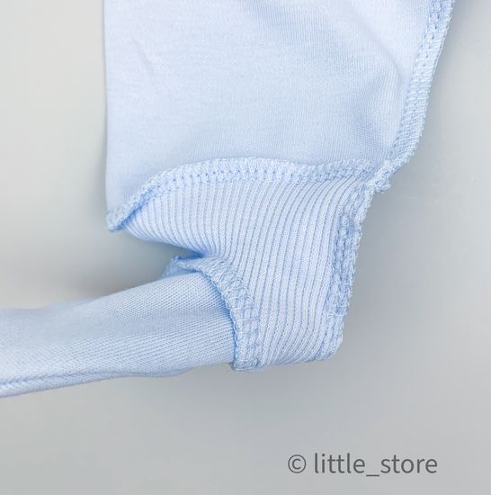 Ползунки хлопковые "Нежный возраст" Голубые