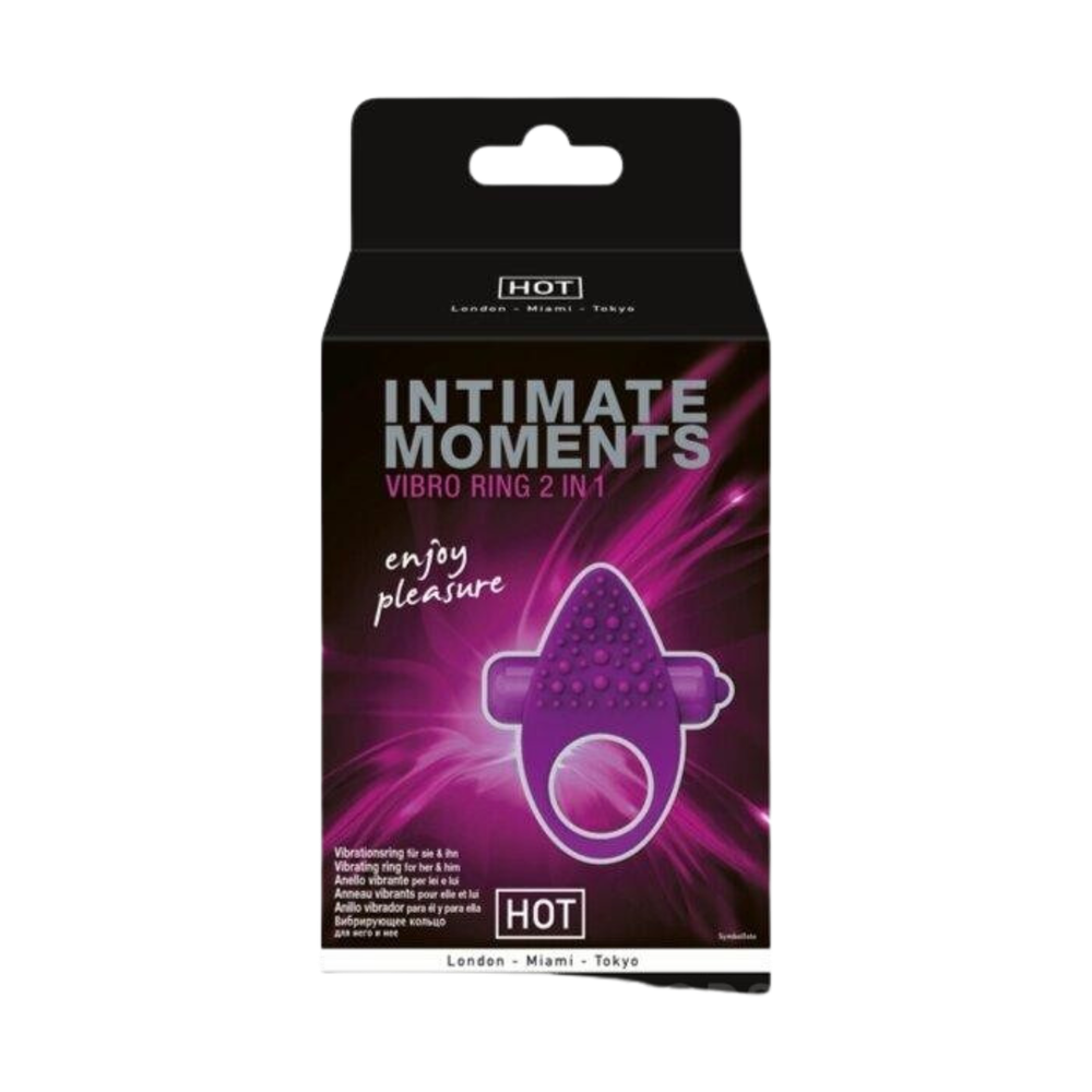 Кольцо на пенис с вибрацией Intimate Moments