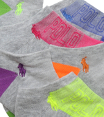 Носки 6 пар POLO RALPH LAUREN - серый(455908148)