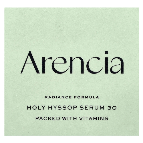 Arencia, Сыворотка со священным иссопом 30, для всех типов кожи, 50 г (1,76 унции)