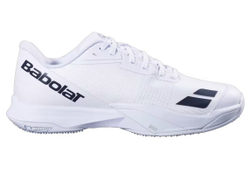 Женские теннисные кроссовки Babolat Jet Match 4 Wimbledon Grass - white/black