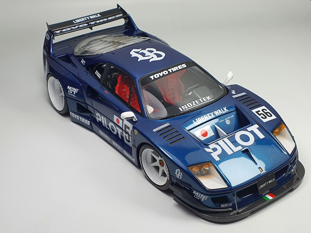 Краска лаковая HobbyLink Ferrari Blue Abu Dhabi HP-1010