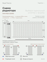 Дизайн-радиатор Royal Thermo SHIFT_R