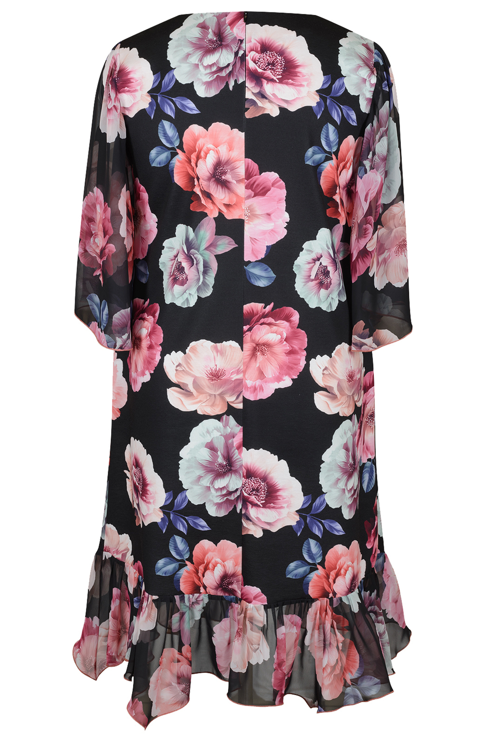 Трикотажное платье 2509ЛП, Шиповник #359Ш052509ЛП