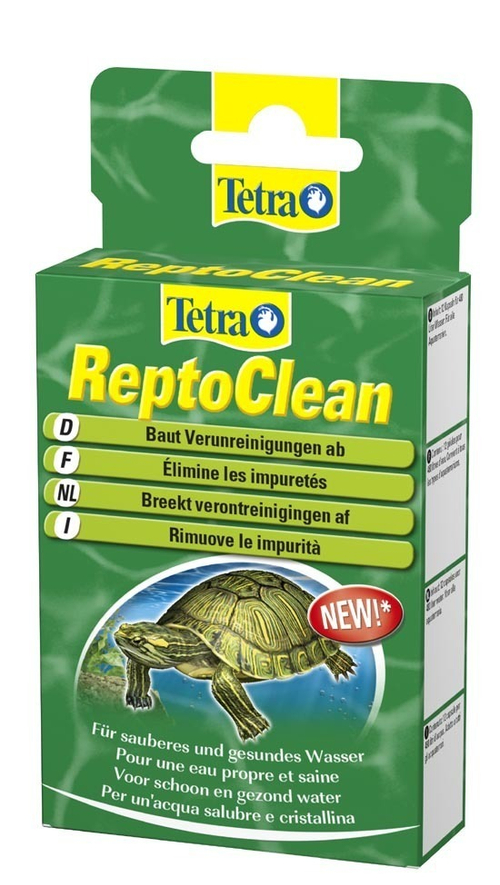 Tetra Repto Clean, 12капс., для очищения и дезинфекции воды в акватеррариумах
