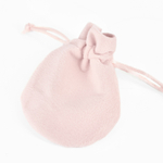 Плюшевый мешочек 70x90 мм для праздничной упаковки.