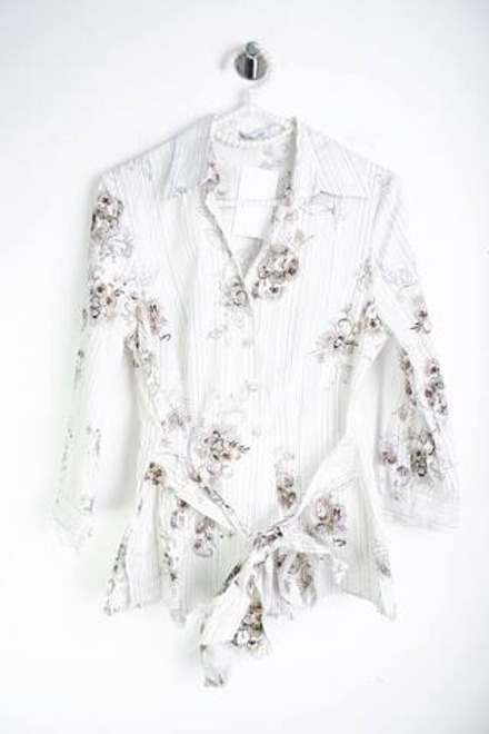 Блузка Vemina City с поясом, визуально на 46 размер