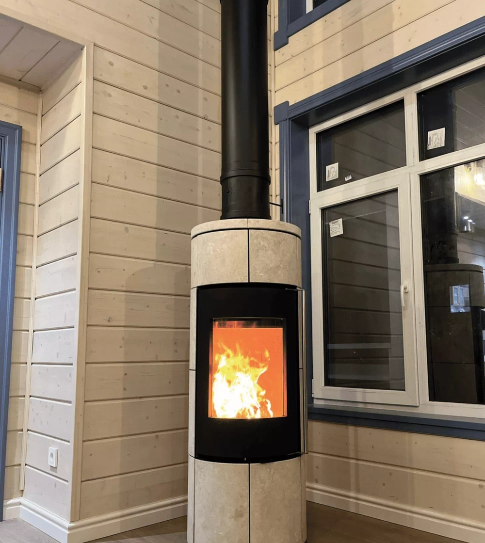 Печь-Камин АСТОВ R1.0 L K MAX