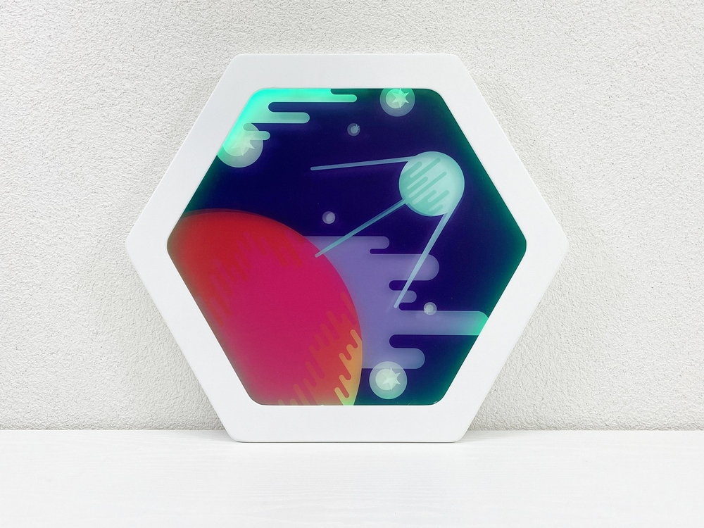 Декоративная тактильная панель с подсветкой