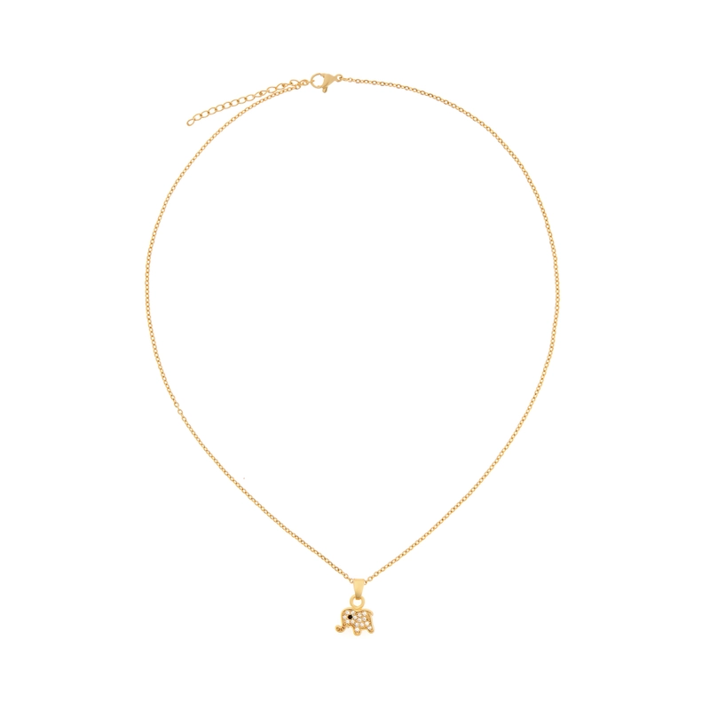 Колье Мини Кристалл – Слон