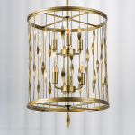 725163 Люстра FIRENZE 6х40W E14 ЗОЛОТО