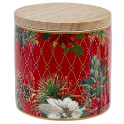 GAEM Емкость для сыпуч прод "Рождественский Вальс",, 470 мл, L10 W10 H10 см