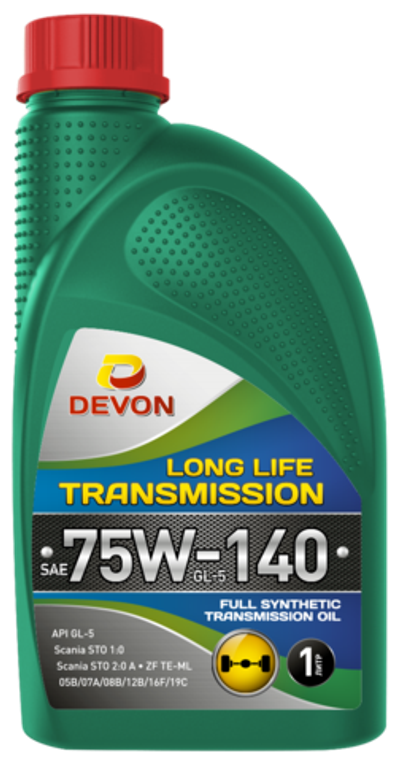Devon Long Life Transmission SAE 75W-140 GL-5