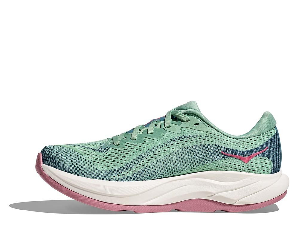 Кроссовки для бега женские Hoka Rincon 4 Мятно-Розовые