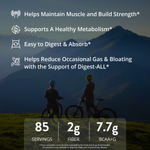 MRM Nutrition, сывороточный протеин с пробиотиками и постбиотиками, ваниль, 2270 г (5 фунтов)