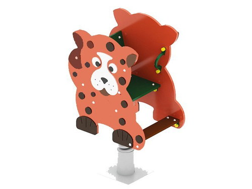 Качели на пружине "Леопард"