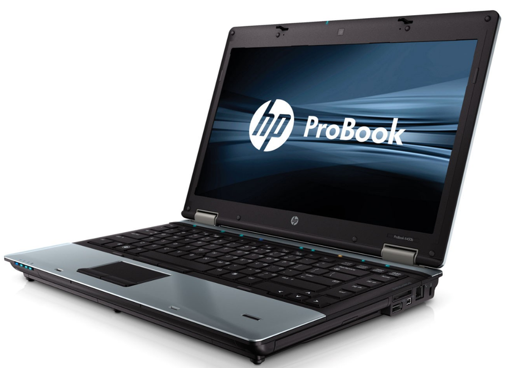 14" Ноутбук HP 6450 (1366x768, Intel Core i5-480M, RAM 4ГБ,HDD 320ГБ, Intel GMA 4500MHD, Win 10Pro)