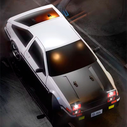 Радиоуправляемая машина для дрифта Toyota AE86 (35 см, 30 км/ч, акб, 1:12)  - HB-R1202 красный