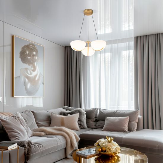 50083/3 LED / подвесной светильник / золото