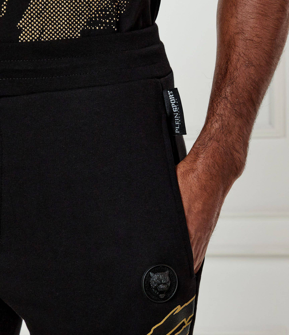 Спортивные штаны Lamina Scratch Plein Sport - черный(MJT2490 STE001N)