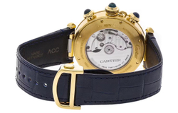 CARTIER PASHA DE Automatic Mechanical Movement 100m Water Resistance Men"s Watches Watch 41mm White Dial