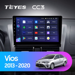 Teyes CC3 10.2" для Toyota Vios 2013-2020