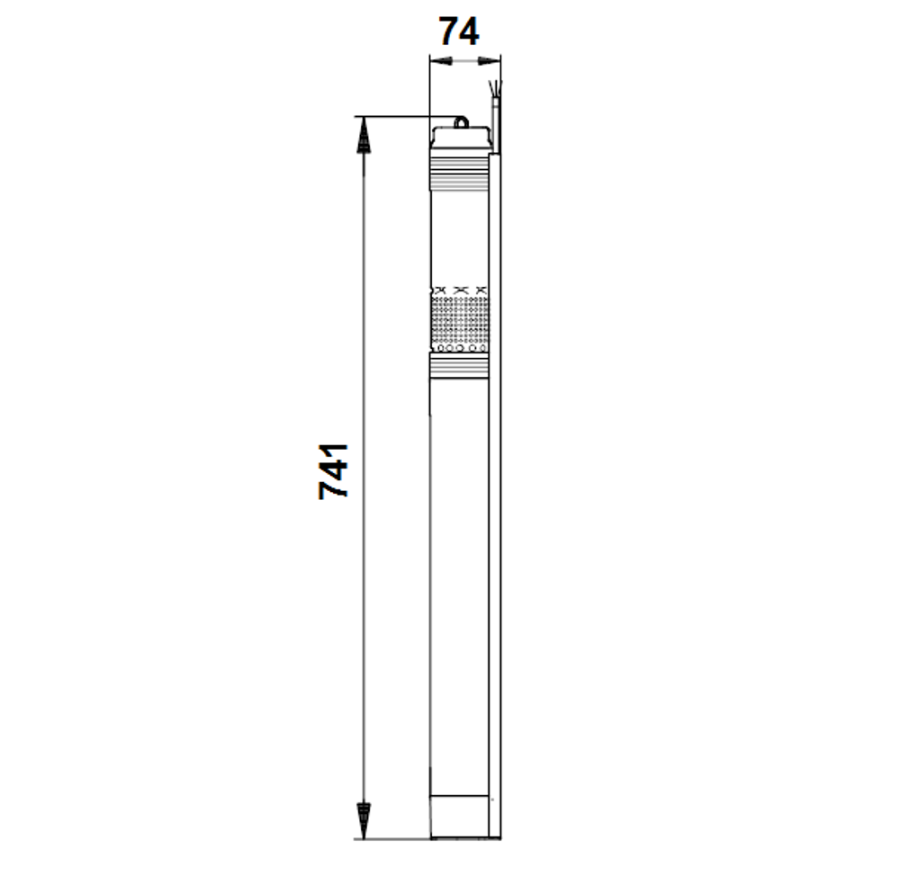 Скважинный насос Grundfos SQE 1-50