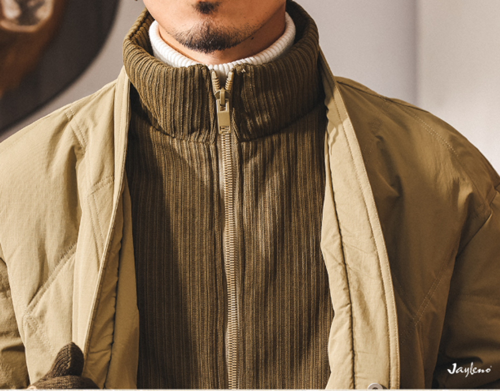 Легкая осенне-зимняя модная брендовая теплая куртка с воротником шалька и отстёгивающимся трикотажным воротником