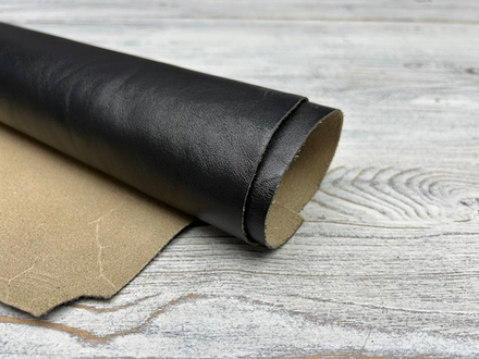 Ecopell Nero (1,0-1,2 мм), цв. Черный, натуральная кожа