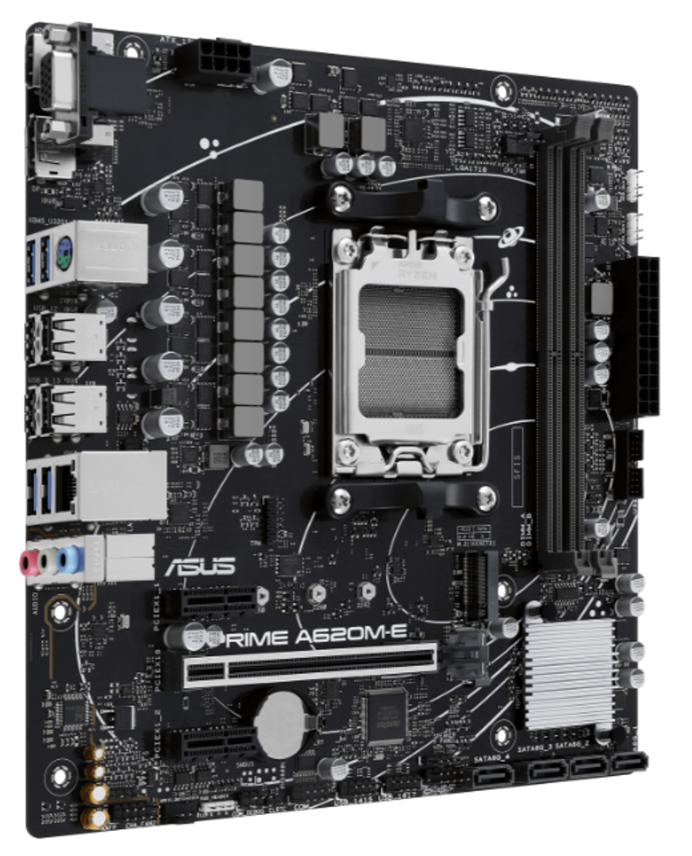 Материнская плата mATX ASUS PRIME A620M-E-CSM