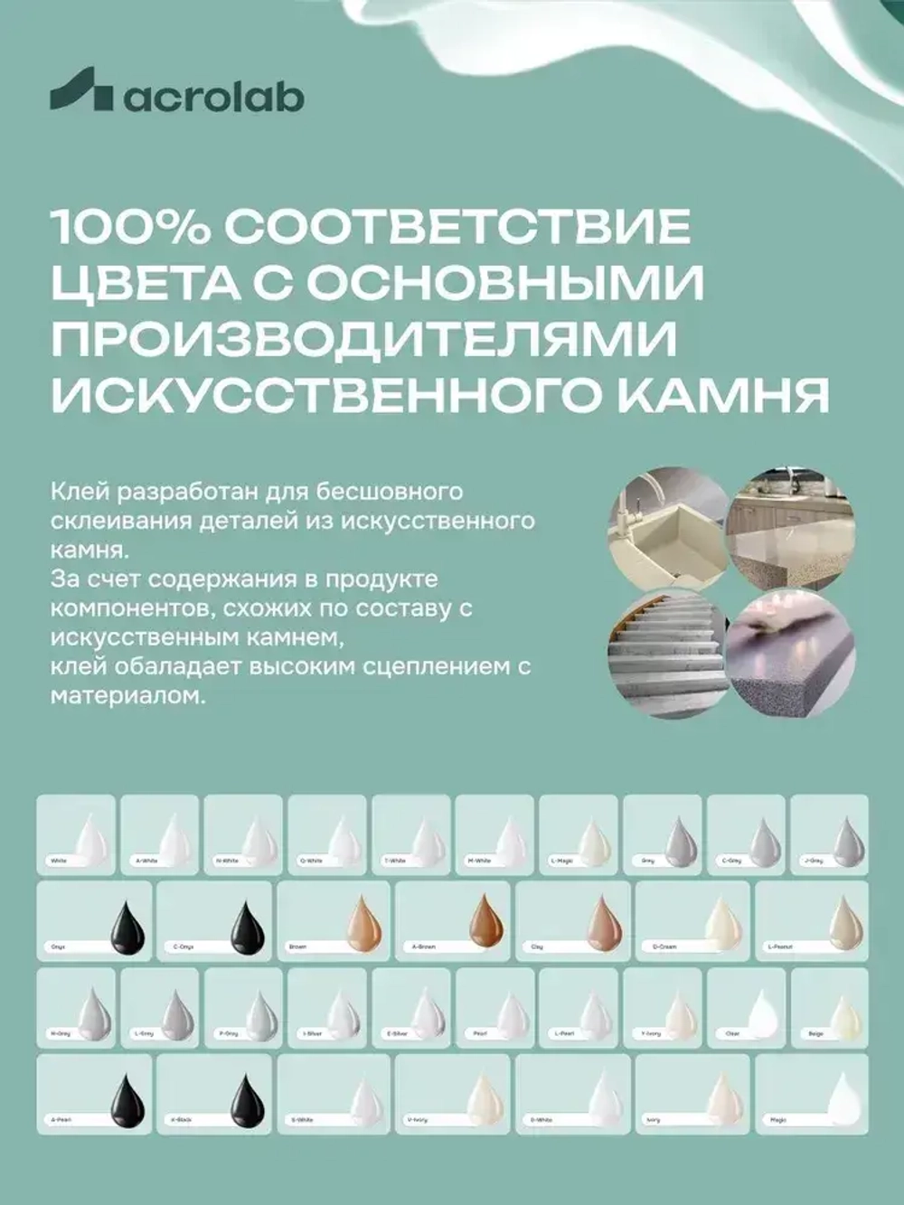 Acrolab Клей строительный 75 мл, 1 шт.