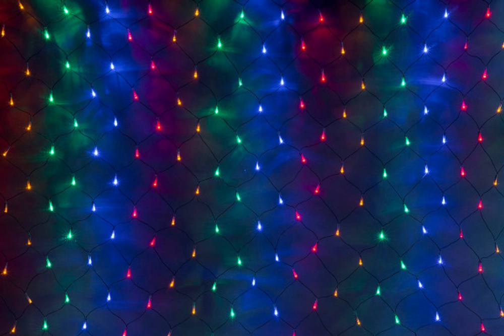 LED-XG-540-2*4M-230V МУЛЬТИ LED на черн с контр