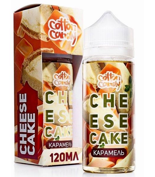 Купить Жидкость Cotton Candy Cheesecake - Карамель 120 мл