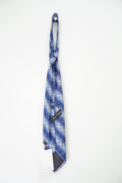 Галстук ENRICO PATCHOYLI из шелка синий