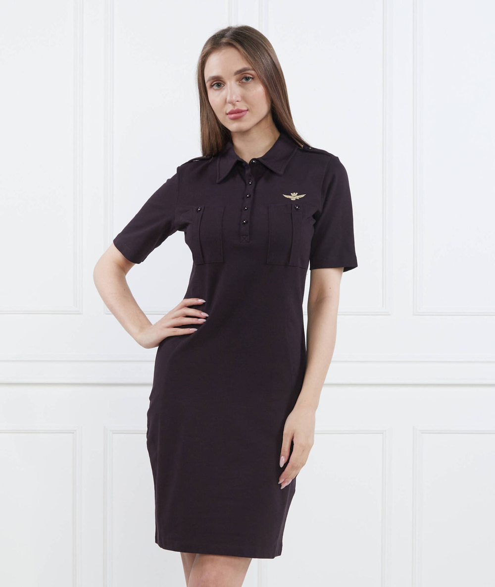 Платье Aeronautica Militare - черный(VF633DP192)