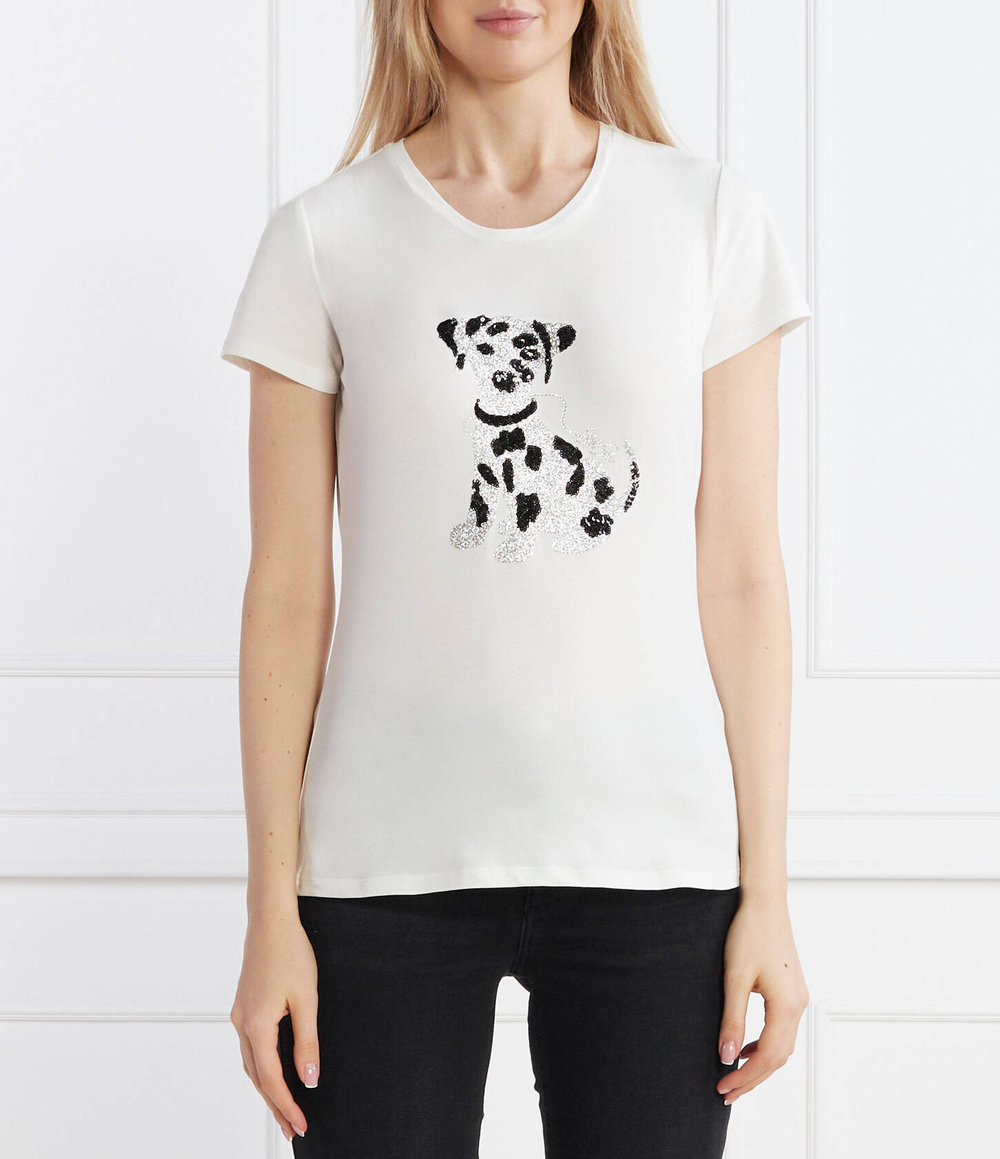 Футболка Liu Jo - кремовый(WA4052 J5003)