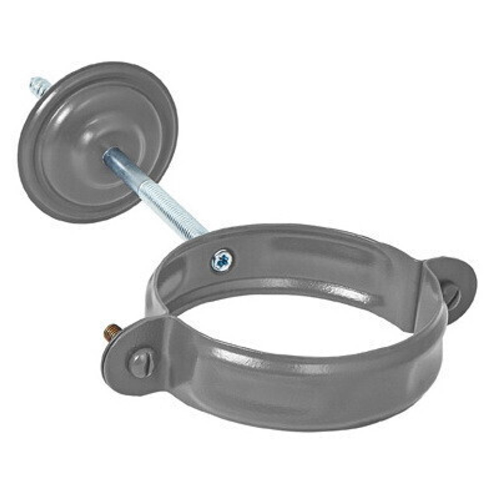Хомут трубы Aquasystem D150/100 мм RR 23 темно-серый