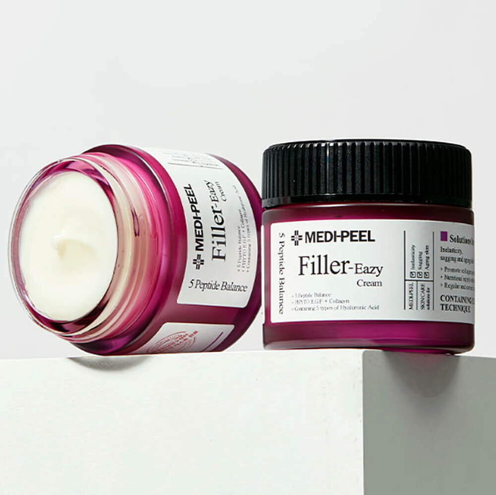 Питательный крем-филлер с пептидами и EGF от морщин Medi-Peel Eazy Filler Cream 50 мл.