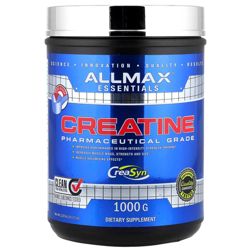 ALLMAX, креатин, фармацевтическая степень чистоты, 1000 г (2,2 фунта)