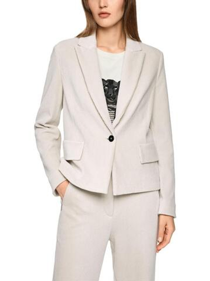 Marc Cain Пиджак укороченный из микровельвета