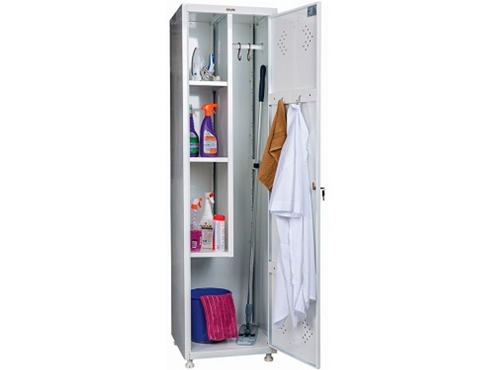 Шкаф медицинский для одежды МД 1 ШМ-SS 1830/1920x500x500 мм