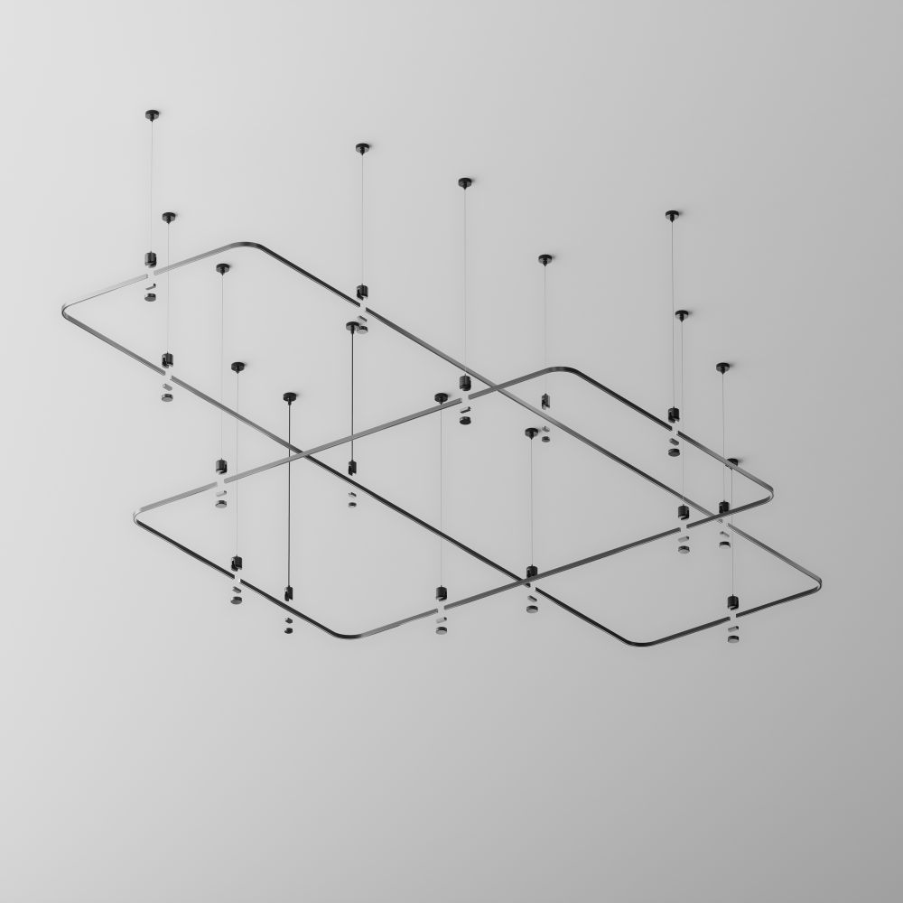 Радиусный коннектор для шинопровода Maytoni Flarity TRX154-RC80-B