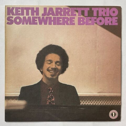 Винтажная виниловая пластинка LP Keith Jarrett Trio Somewhere Before (USA 1981)