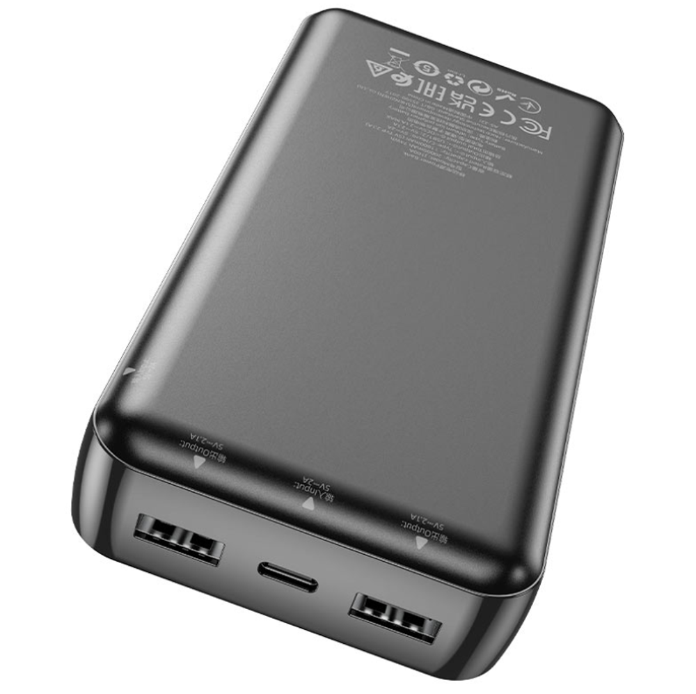 Портативный акк. Power Bank hoco J100A (20000mAh) black