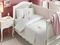 НАБОР ЯСЛИ Детское  постельное белье с пледом POURTOL BEBE розовый deluxe TIVOLYO HOME Турция